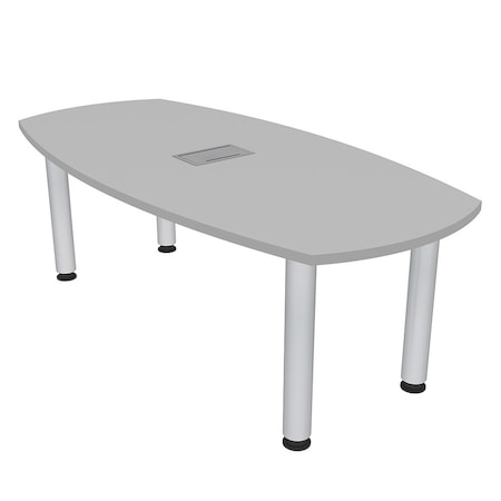 Skutchi Designs 33.5 in W, 59.5 in L, 29 in H, Engineered Wood Top, Grey H-ABOT-3460-PT-01-EL